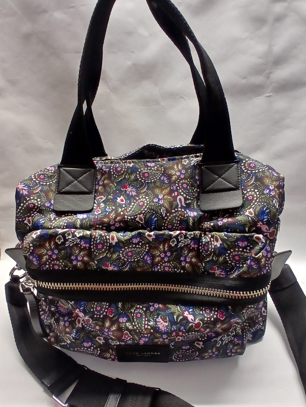 Marc by Marc Jacobs Multicolor Paisley Print Tote with Black Handles